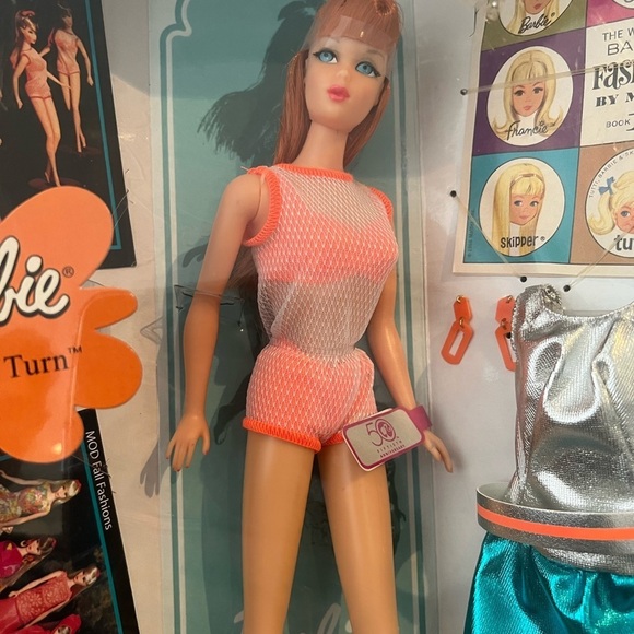 Barbie Other - Barbie 50th Anniversary Doll in Pink Outfit